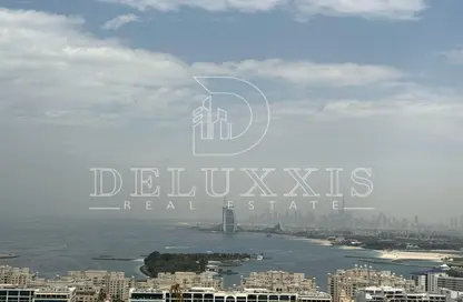 شقة - غرفة نوم - 1 حمام للايجار في جراند بلو تاور 1 - إعمار بيتشفرونت - دبي هاربور - دبي