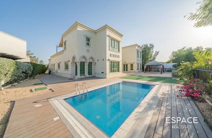 Villa - 5 Bedrooms - 7 Bathrooms for rent in Entertainment Foyer - Mediterranean Clusters - Jumeirah Islands - Dubai