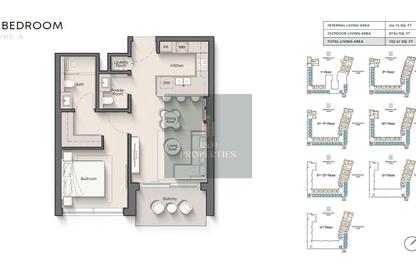 Apartment - 1 Bedroom - 2 Bathrooms for sale in Playa Del Sol - Al Marjan Island - Ras Al Khaimah