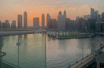 Apartment - Studio - 1 Bathroom for rent in Damac Maison Prive A - Damac Maison Prive - Business Bay - Dubai