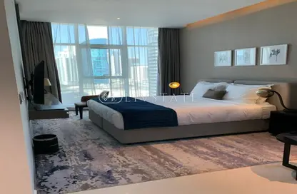 Apartment - Studio - 1 Bathroom for rent in Damac Maison Prive A - Damac Maison Prive - Business Bay - Dubai