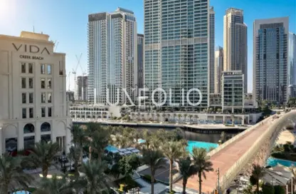 Apartment - 3 Bedrooms - 4 Bathrooms for rent in Lotus at Creek Beach Building 3 - Lotus at Creek Beach - Creek Beach - Dubai Creek Harbour (The Lagoons) - Dubai