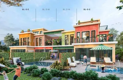 Townhouse - 3 Bedrooms - 4 Bathrooms for sale in Portofino - Damac Lagoons - Dubai