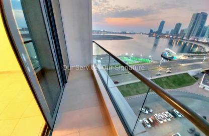 Apartment - 3 Bedrooms - 5 Bathrooms for rent in Al Mamzar - Al Mamzar - Sharjah - Sharjah Apartment - 3 Bedrooms - 5 Bathrooms for rent in Al Mamzar - Al Mamzar - Sharjah - Sharjah