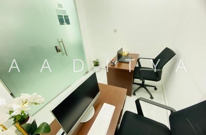 Office Space - Studio - 1 Bathroom for rent in Red Avenue - Al Garhoud - Dubai
