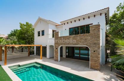 Villa - 5 - 5 for rent in Lime Tree Valley - Jumeirah Golf Estates - Dubai