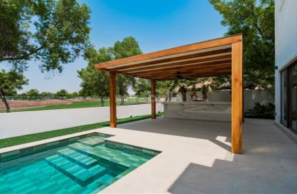 Villa - 5 - 5 for rent in Lime Tree Valley - Jumeirah Golf Estates - Dubai Villa - 5 - 5 for rent in Lime Tree Valley - Jumeirah Golf Estates - Dubai