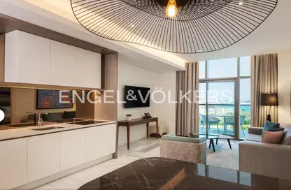 النزل و الشقق الفندقية - 2 غرف نوم - 2 حمامات للايجار في TH8 بالم للشقق الفندقية - نخلة جميرا - دبي