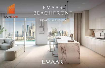 Apartment - 1 Bedroom - 1 Bathroom for sale in Beach Mansion - EMAAR Beachfront - Dubai Harbour - Dubai