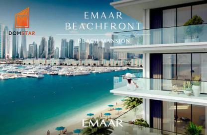 Apartment - 1 Bedroom - 1 Bathroom for sale in Beach Mansion - EMAAR Beachfront - Dubai Harbour - Dubai