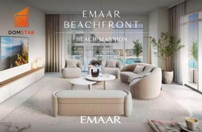 Apartment - 1 Bedroom - 1 Bathroom for sale in Beach Mansion - EMAAR Beachfront - Dubai Harbour - Dubai