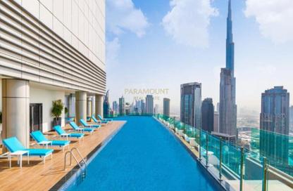 Apartment - 2 Bedrooms - 3 Bathrooms for rent in Paramount Tower Hotel  and  Residences - Business Bay - Dubai