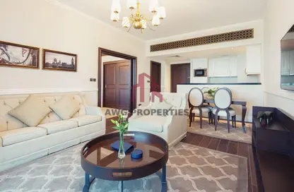 Apartment - 1 Bedroom - 2 Bathrooms for rent in Oceana Hotel and Apartments - Oceana - Palm Jumeirah - Dubai