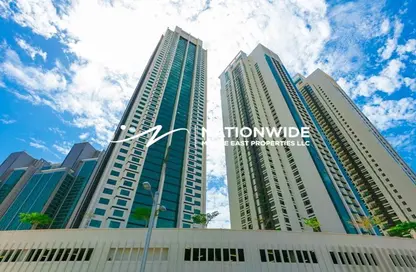 Apartment - 1 Bedroom - 2 Bathrooms for rent in Al Maha Tower - Marina Square - Al Reem Island - Abu Dhabi