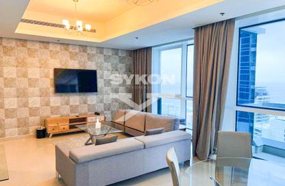 Apartment - 2 Bedrooms - 3 Bathrooms for sale in Al Dar tower - Dubai Marina - Dubai