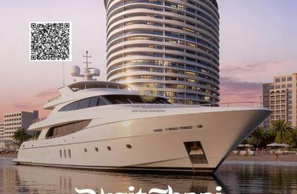 Apartment - 1 Bedroom - 2 Bathrooms for sale in Ajman Corniche Residences - Ajman Corniche Road - Ajman