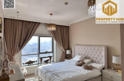 Apartment - 2 - 3 for rent in Conquer Tower - Sheikh Maktoum Bin Rashid Street - Ajman