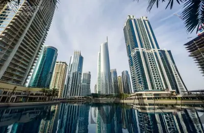 Apartment - 1 Bathroom for rent in New Dubai Gate 1 - JLT Cluster Q - Jumeirah Lake Towers - Dubai