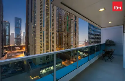 Apartment - 2 Bedrooms - 3 Bathrooms for rent in Marina Arcade Tower - Dubai Marina - Dubai