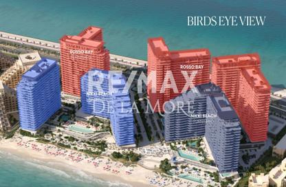 Apartment - 1 Bedroom - 2 Bathrooms for sale in Rosso Bay Residence - Al Marjan Island - Ras Al Khaimah