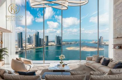 Apartment - 1 Bedroom - 2 Bathrooms for sale in Al Ghaf Tower - Al Khan - Sharjah Apartment - 1 Bedroom - 2 Bathrooms for sale in Al Ghaf Tower - Al Khan - Sharjah