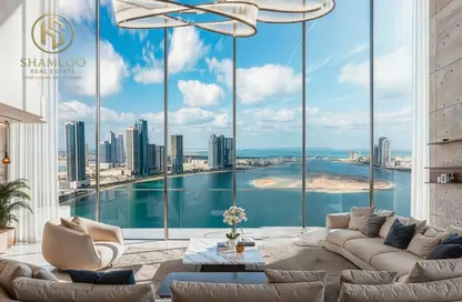 Apartment - 1 Bedroom - 2 Bathrooms for sale in Al Ghaf Tower - Al Khan - Sharjah