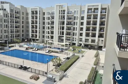 Apartment - Studio - 1 Bathroom for rent in Hayat Boulevard 1A - Hayat Boulevard 1 - Hayat Boulevard - Town Square - Dubai