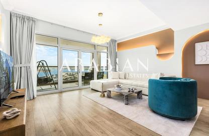 Apartment - 1 Bedroom - 2 Bathrooms for rent in Al Khudrawi - Shoreline Apartments - Palm Jumeirah - Dubai