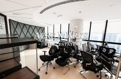Office Space - Studio - 1 Bathroom for rent in Almas Tower - Jumeirah Lake Towers - Dubai