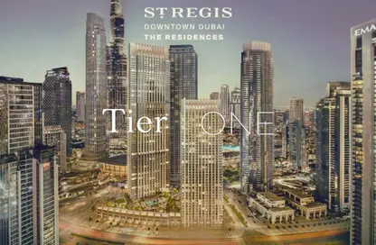 بنتهاوس - 4 غرف نوم - 5 حمامات للبيع في سانت ريجيس ريزيدنس - برج خليفة - وسط مدينة دبي - دبي