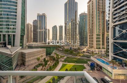 Apartment - Studio - 1 for rent in Lake Terrace - JLT Cluster D - Jumeirah Lake Towers - Dubai