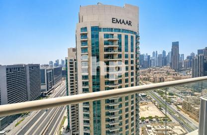 Apartment - 1 - 1 for rent in Burj Al Nujoom - Downtown Dubai - Dubai