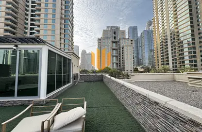 Villa - 4 Bedrooms - 6 Bathrooms for rent in Al Yass Tower - Dubai Marina Towers - Dubai Marina - Dubai