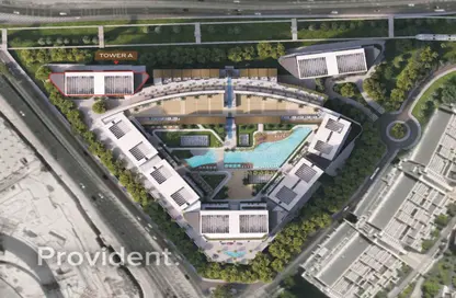 شقة - غرفة نوم - 2 حمامات للبيع في شوبا أوربيس - موتور سيتي - دبي