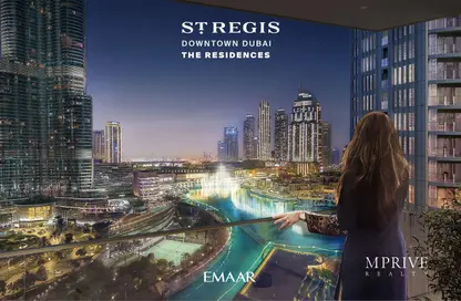 Apartment - 2 Bedrooms - 3 Bathrooms for sale in The St. Regis Residences - Tower 2 - St Regis The Residences - Burj Khalifa Area - Downtown Dubai - Dubai