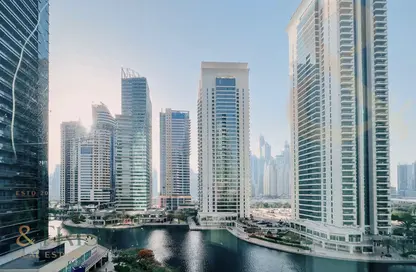 Apartment - 1 Bedroom - 2 Bathrooms for rent in V3 Tower - JLT Cluster V - Jumeirah Lake Towers - Dubai