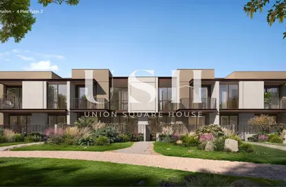Townhouse - 3 Bedrooms - 4 Bathrooms for sale in Glade - Haven By Aldar - Dubai