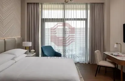 Apartment - 1 Bedroom - 2 Bathrooms for rent in Intercontinental Residences Business Bay - Business Bay - Dubai