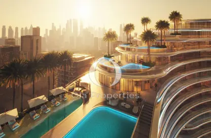 Apartment - 1 Bedroom - 1 Bathroom for sale in Binghatti Aquarise - Business Bay - Dubai