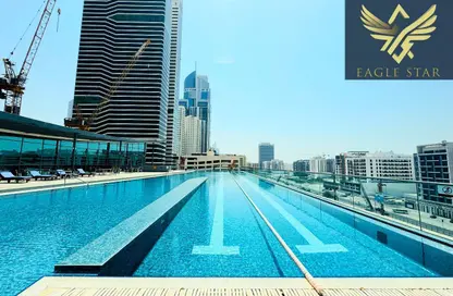 دوبلكس - غرفة نوم - 2 حمامات للايجار في برج بارك - شارع الشيخ زايد - دبي