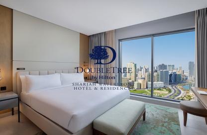 Hotel  and  Hotel Apartment - 1 Bedroom - 2 Bathrooms for rent in Jamal Abdul Nasser Street - Al Majaz - Sharjah