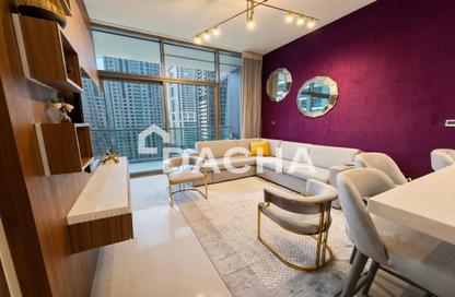Apartment - 1 Bedroom - 2 Bathrooms for rent in MBL Royal - JLT Cluster K - Jumeirah Lake Towers - Dubai