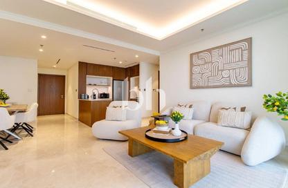 Apartment - 1 - 1 for rent in Palace Beach Residence Tower 1 - Palace Beach Residence - Emaar Beachfront - Dubai Harbour - Dubai
