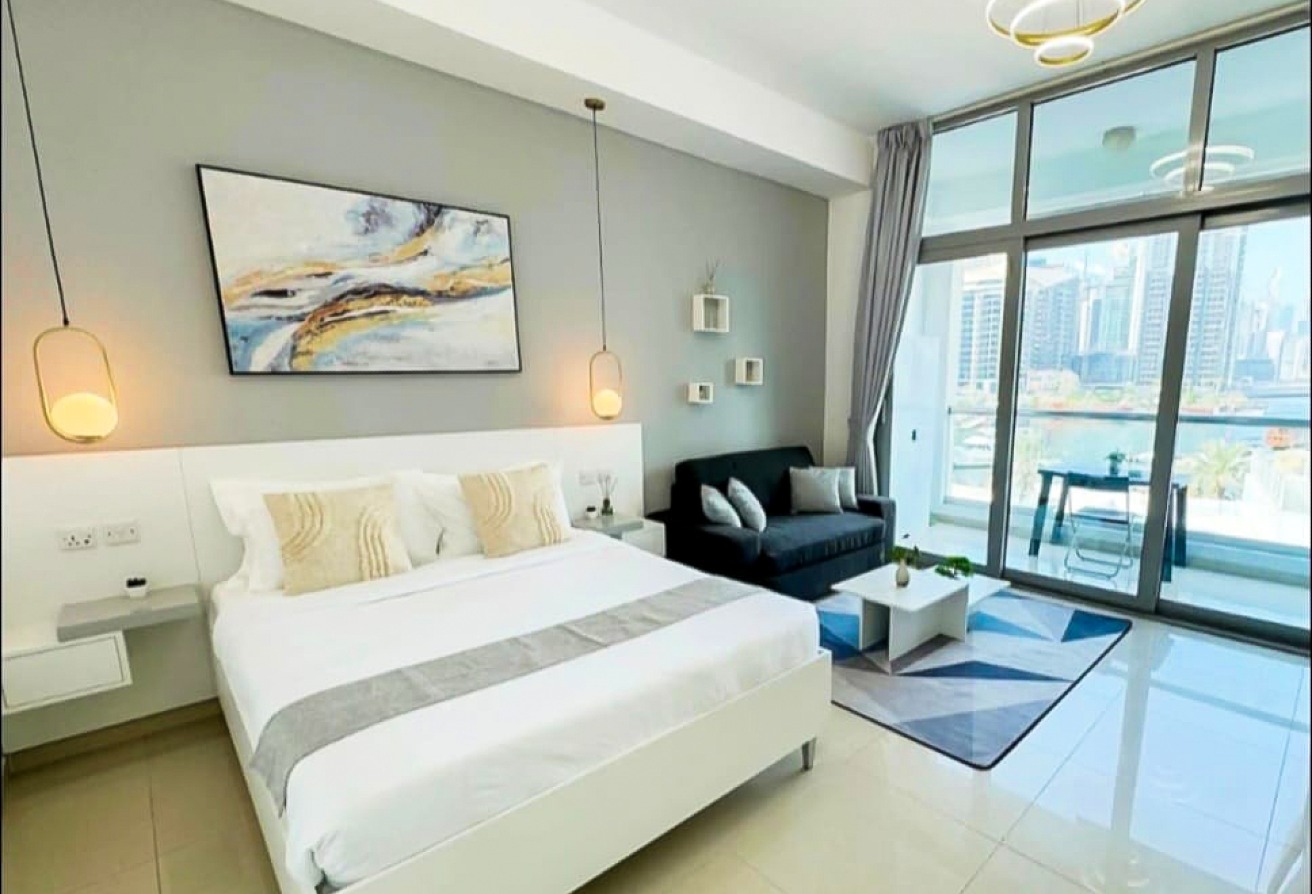 Short Term Rent| Direct Yacht View  | premium unit