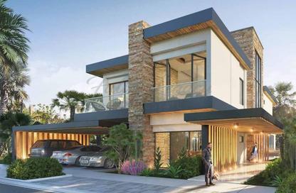 Townhouse - 5 Bedrooms - 4 Bathrooms for sale in Costa Brava 2 - Costa Brava - Damac Lagoons - Dubai