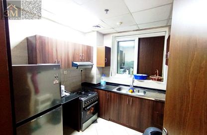 Apartment - 2 Bedrooms - 2 Bathrooms for rent in Oasis Tower - Al Rashidiya 1 - Al Rashidiya - Ajman
