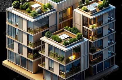 عمارة بالكامل - غرفة نوم - 2 حمامات للبيع في فلل الروضة 3 - 3  الروضة - الروضة - عجمان