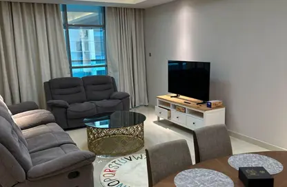 شقة - 2 غرف نوم - 2 حمامات للايجار في برج إس آر إس - الراشدية 1 - الراشدية - عجمان