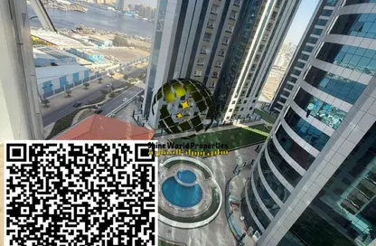 شقة - غرفة نوم - 2 حمامات للبيع في أورينت تاور 1 - أورينت تاور - البستان - عجمان