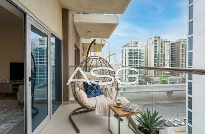 Apartment - Studio - 1 Bathroom for sale in Samia Azizi - Al Furjan - Dubai Apartment - Studio - 1 Bathroom for sale in Samia Azizi - Al Furjan - Dubai